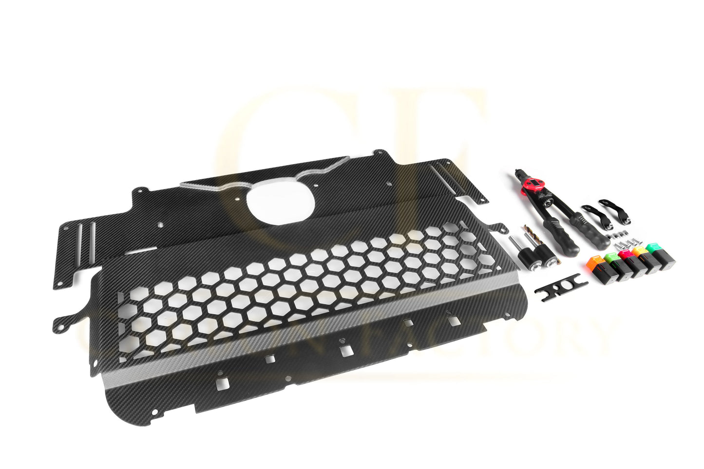 DS Style Pre-Preg Carbon Fibre Under Tray for BMW G80 M3 G82 G83 M4 21-Present - Carbon Factory