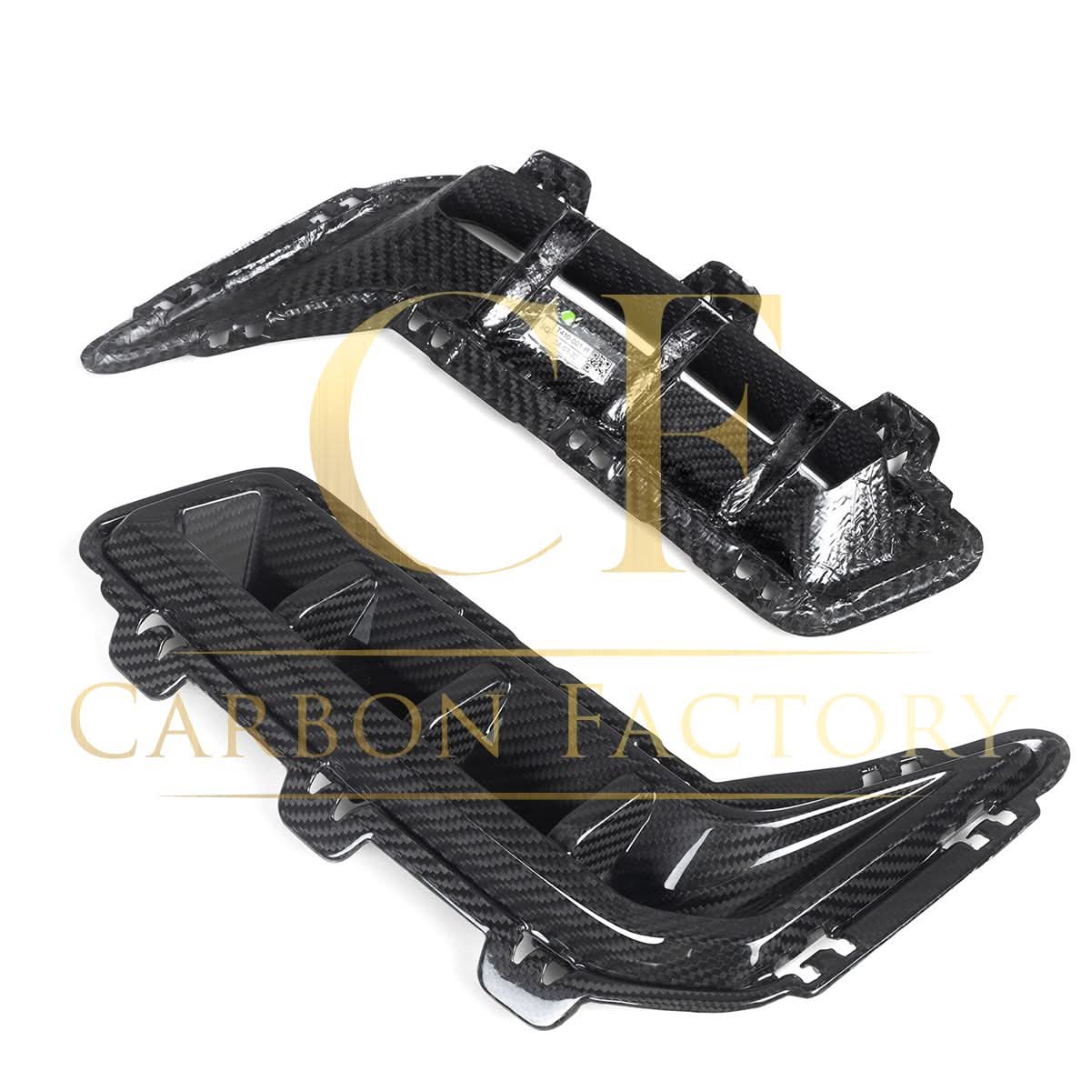 MP 2 Style Pre-Preg Carbon Fibre Front Vents for BMW G05 X5 LCI 23-25 - Carbon Factory