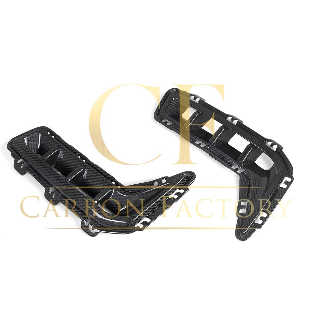 MP 2 Style Pre-Preg Carbon Fibre Front Vents for BMW G05 X5 LCI 23-25 - Carbon Factory