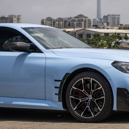 MP Style Pre-Preg Carbon Fibre Front Arch Trims for BMW G87 M2 23-Present - Carbon Factory