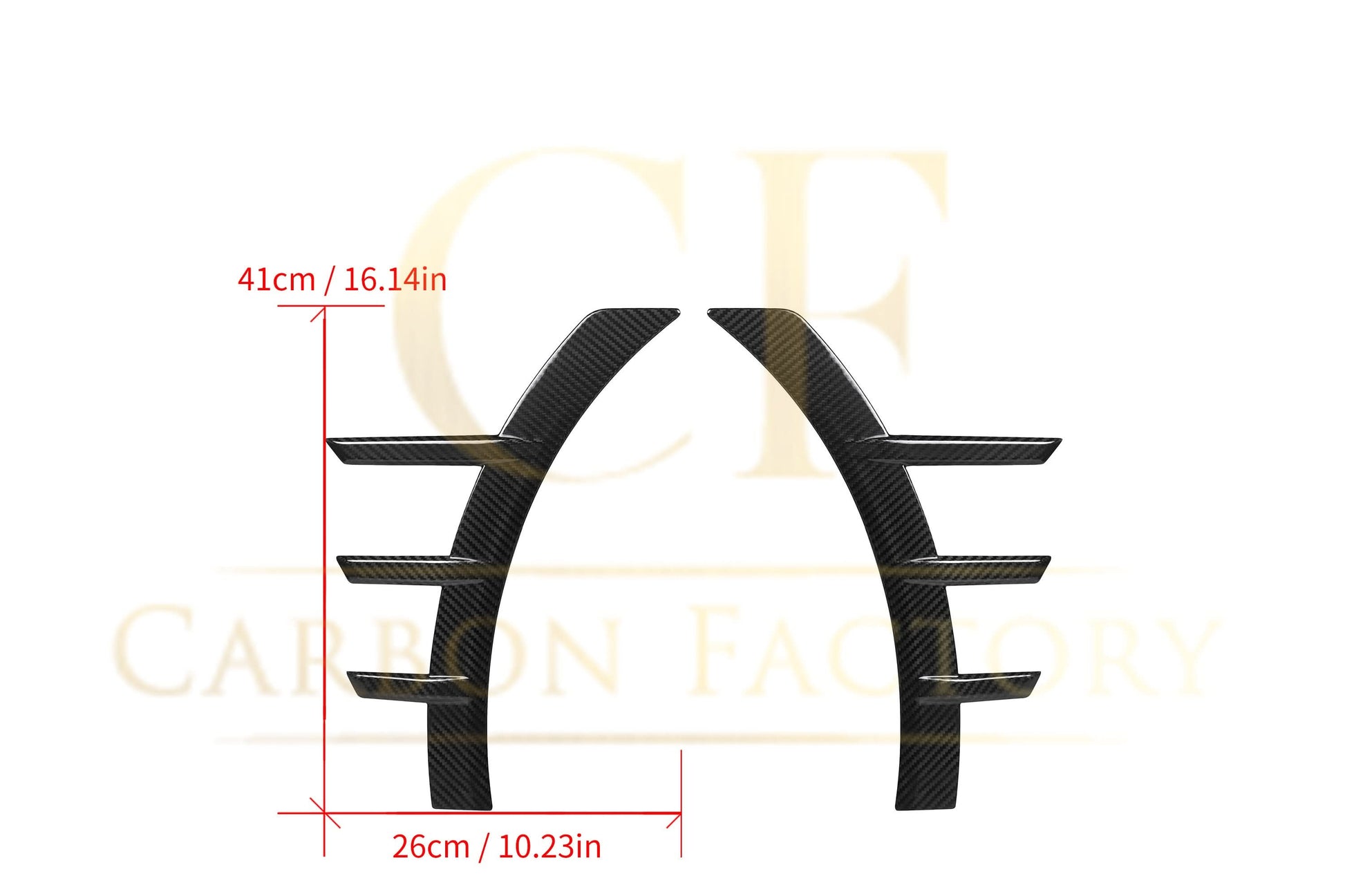 MP Style Pre-Preg Carbon Fibre Front Arch Trims for BMW G87 M2 23-Present - Carbon Factory