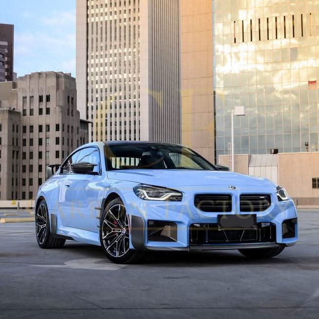 MP Style Pre-Preg Carbon Fibre Front Induction Trims for BMW G87 M2 23-Present - Carbon Factory