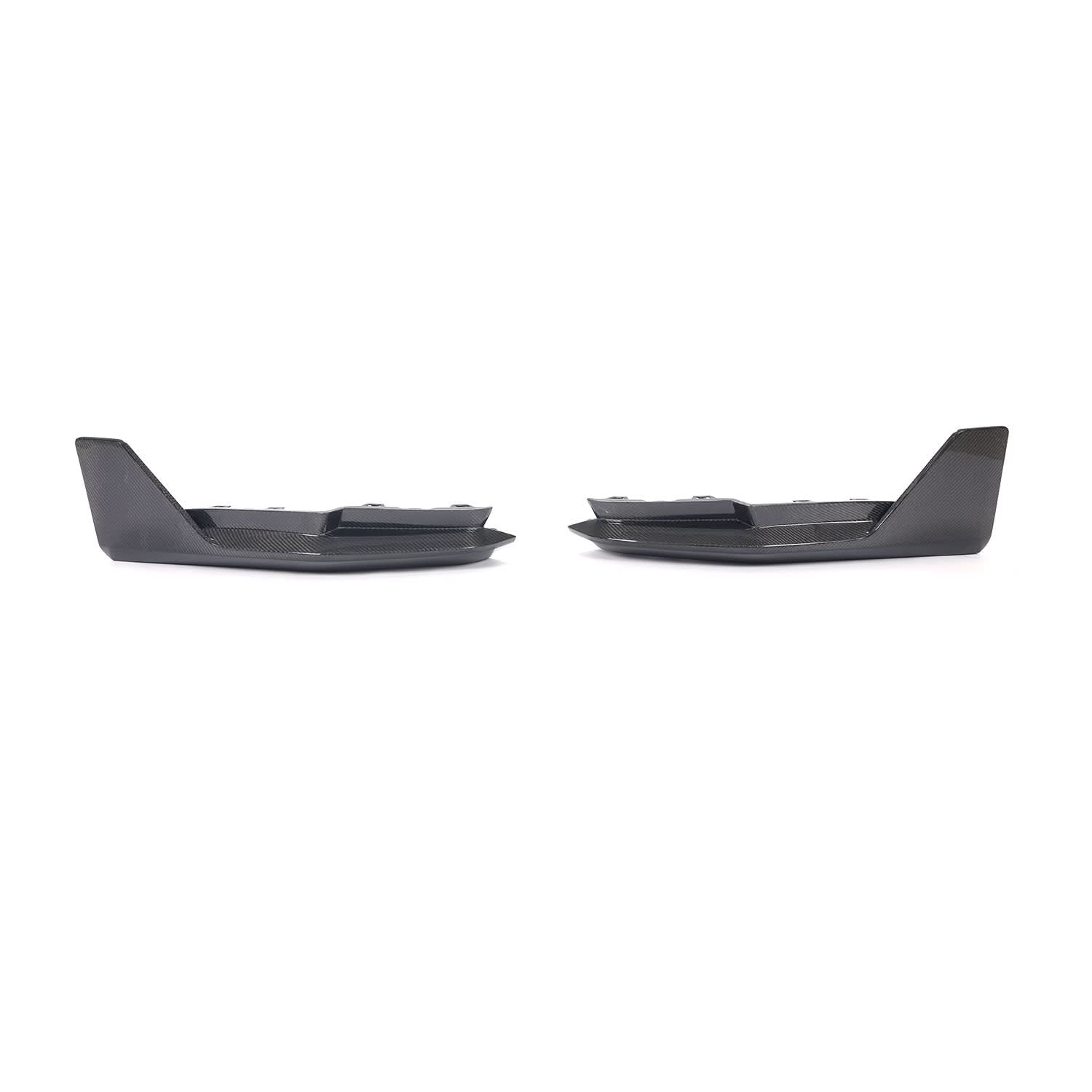 MP Style Pre-Preg Carbon Fibre Rear Bumper Spats for BMW G80 G81 M3 21-Present - Carbon Factory