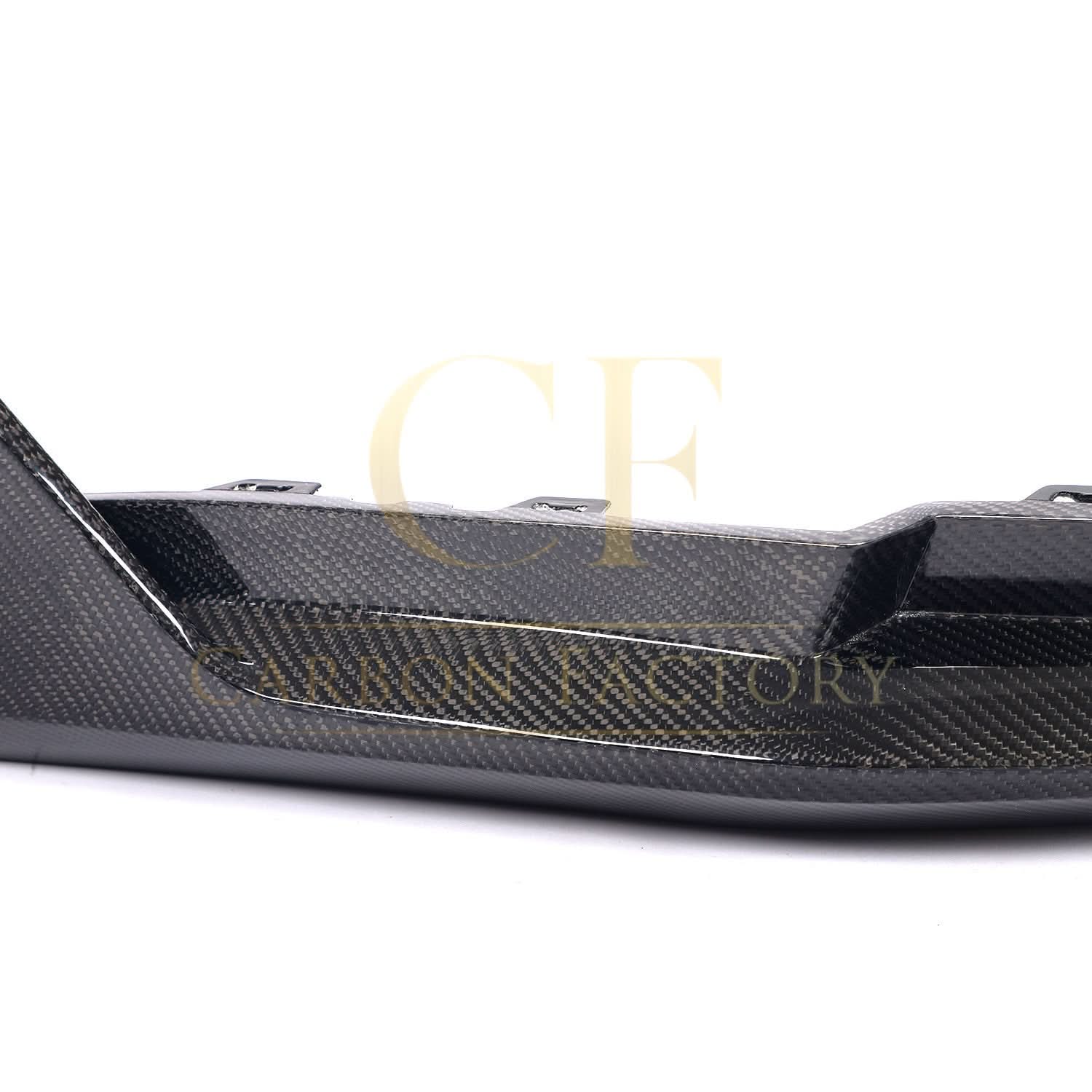 MP Style Pre-Preg Carbon Fibre Rear Bumper Spats for BMW G80 G81 M3 21-Present - Carbon Factory