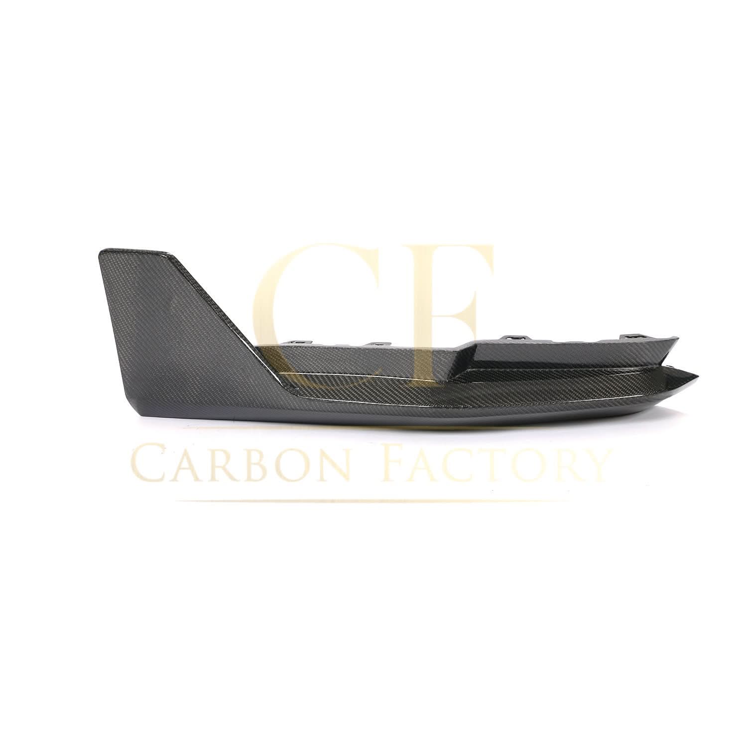 MP Style Pre-Preg Carbon Fibre Rear Bumper Spats for BMW G80 G81 M3 21-Present - Carbon Factory