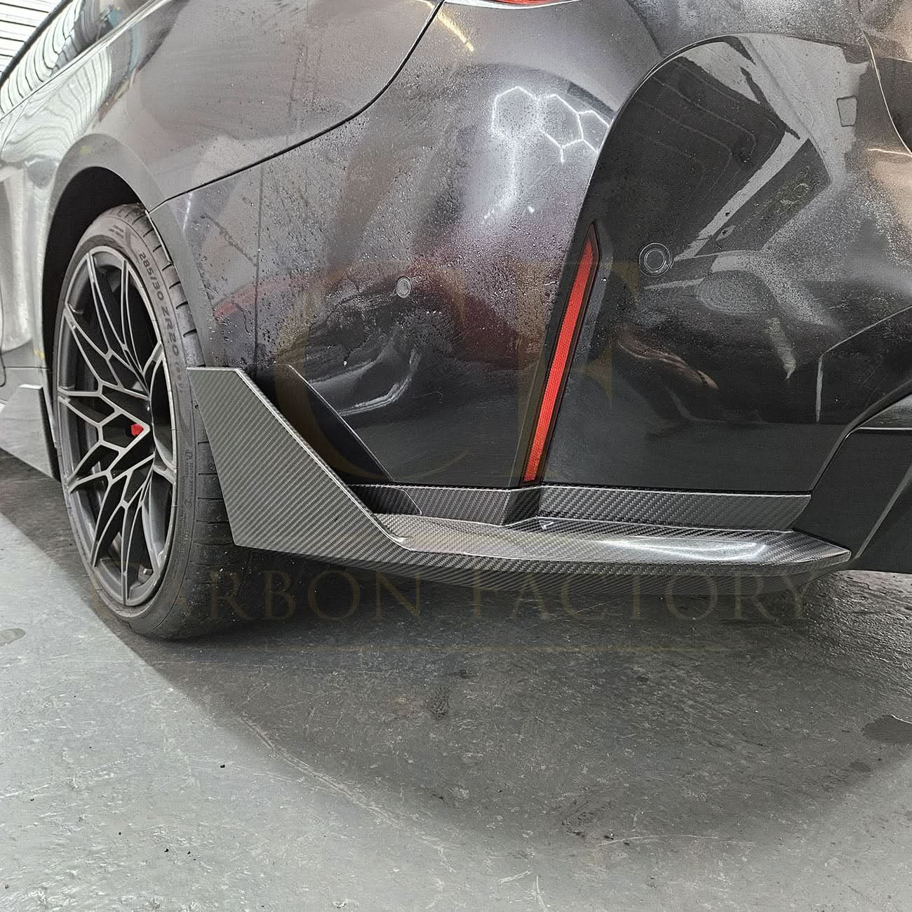 MP Style Pre-Preg Carbon Fibre Rear Bumper Spats for BMW G82 G83 M4 21-Present - Carbon Factory
