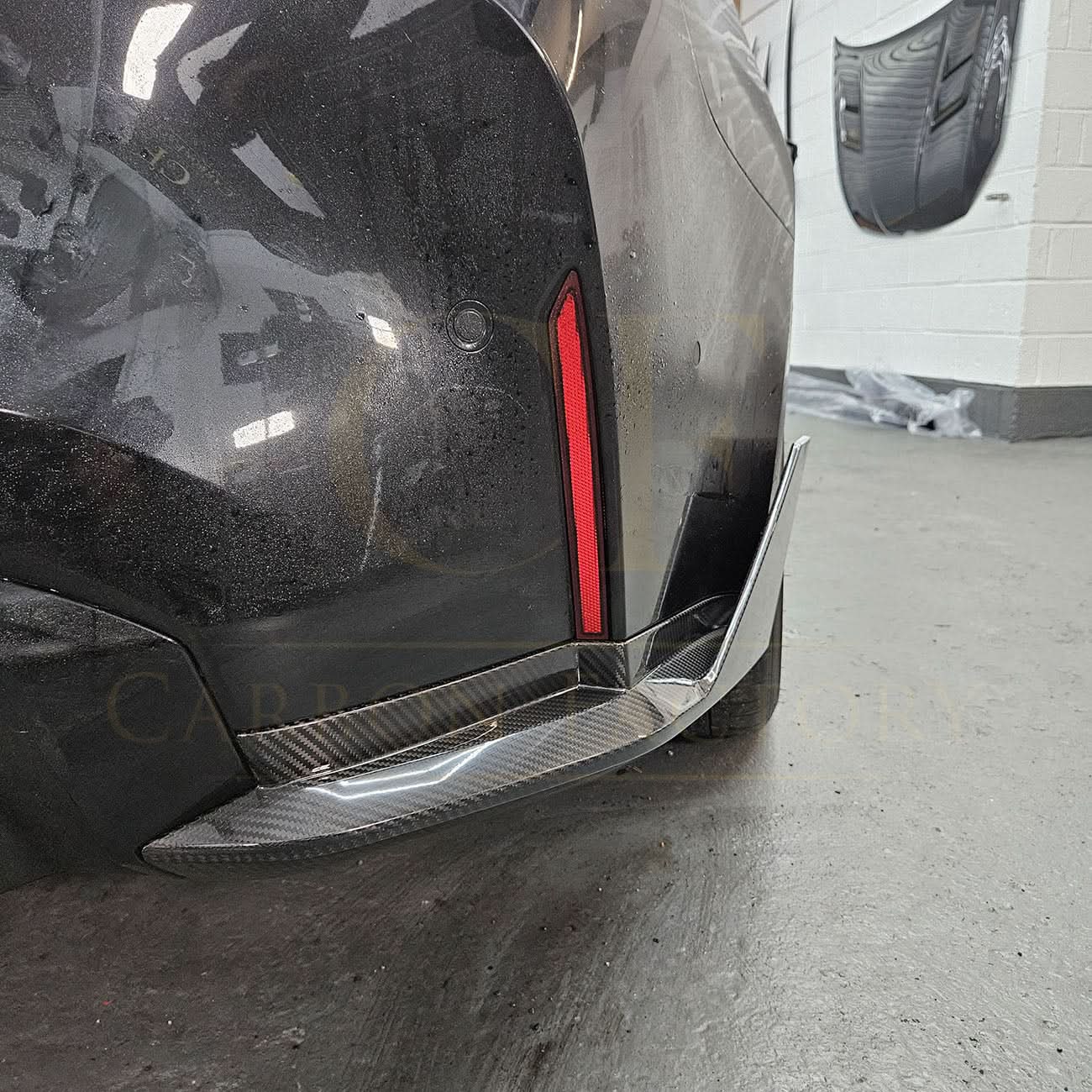 MP Style Pre-Preg Carbon Fibre Rear Bumper Spats for BMW G82 G83 M4 21-Present - Carbon Factory
