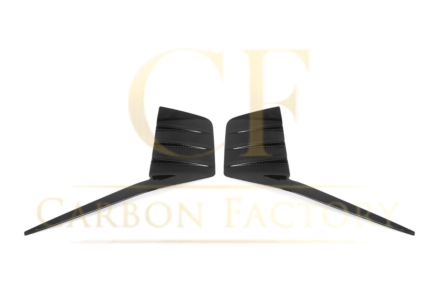 MP Style Pre-Preg Carbon Fibre Rear Bumper Trims for BMW G87 M2 23-Present - Carbon Factory