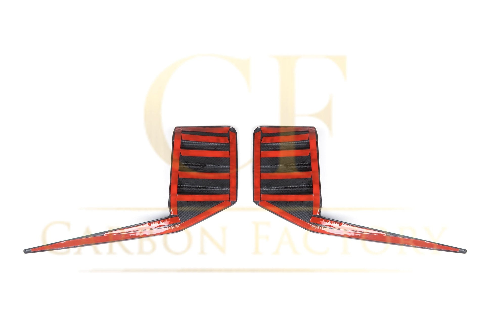 MP Style Pre-Preg Carbon Fibre Rear Bumper Trims for BMW G87 M2 23-Present - Carbon Factory