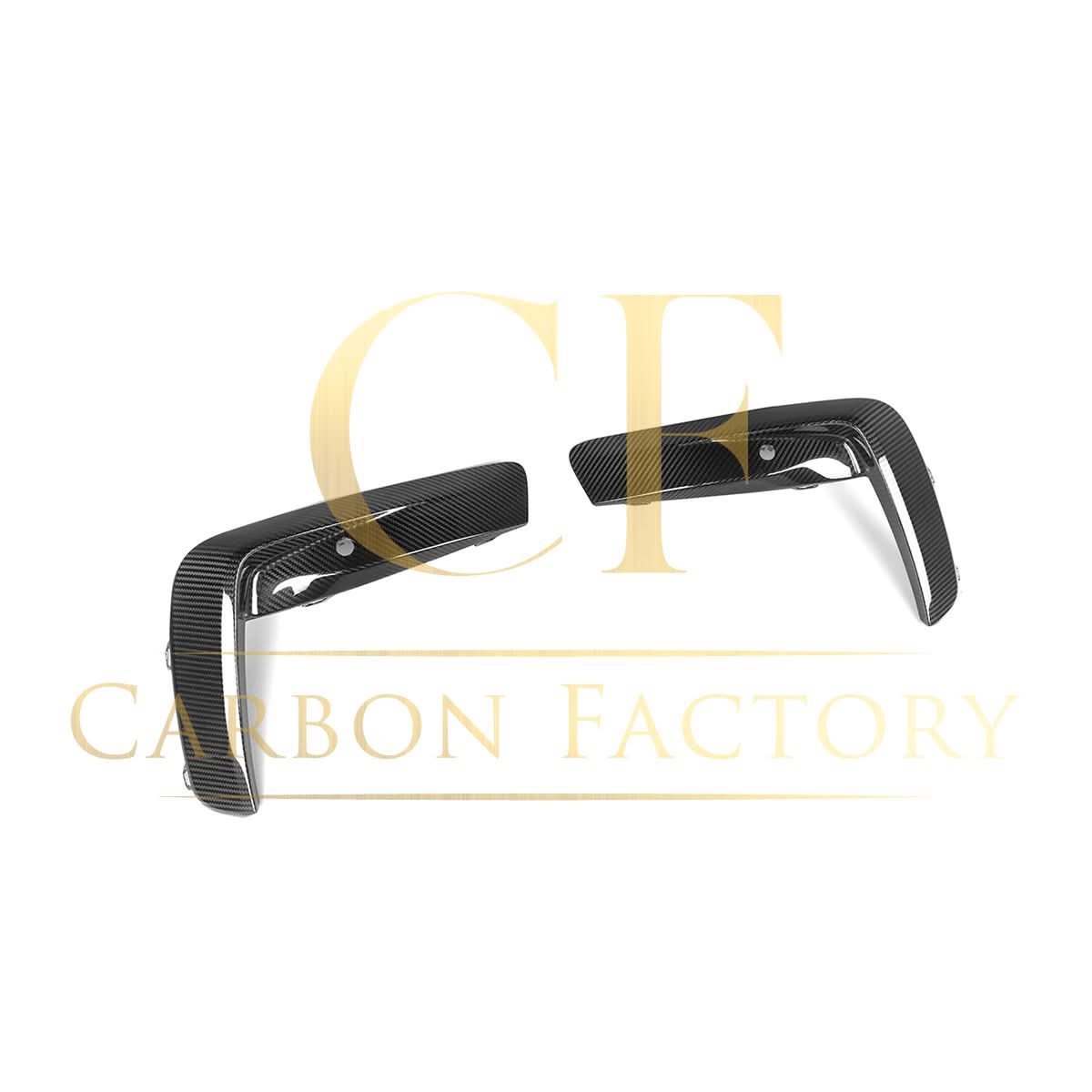 OEM Style Pre-Preg Carbon Fibre Front Bumper Trims for BMW F91 F92 F93 M8 20-Present - Carbon Factory