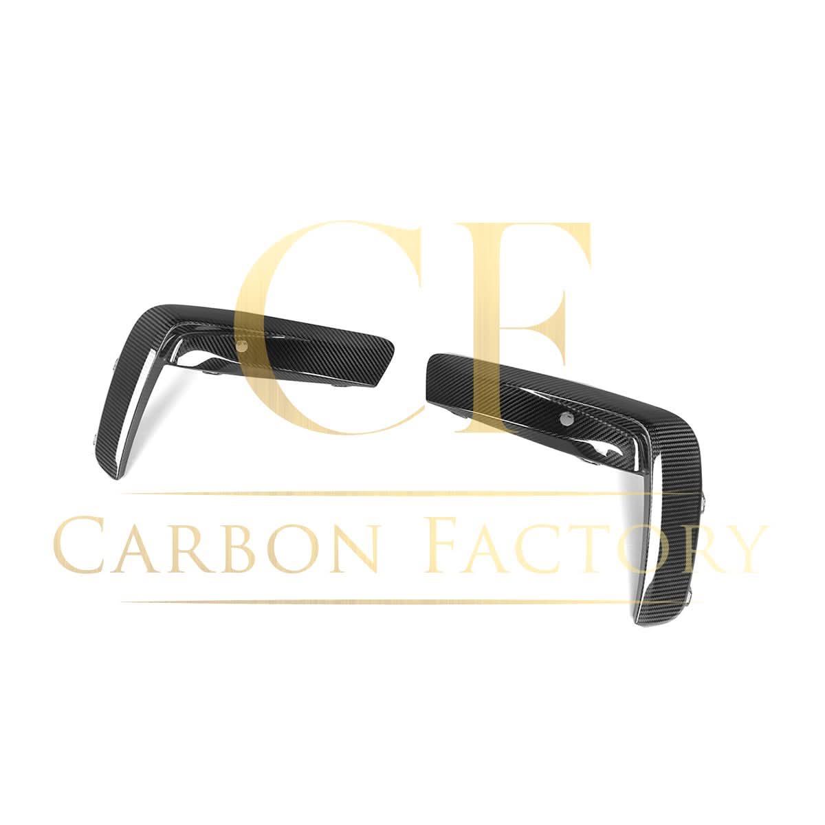 OEM Style Pre-Preg Carbon Fibre Front Bumper Trims for BMW F91 F92 F93 M8 20-Present - Carbon Factory