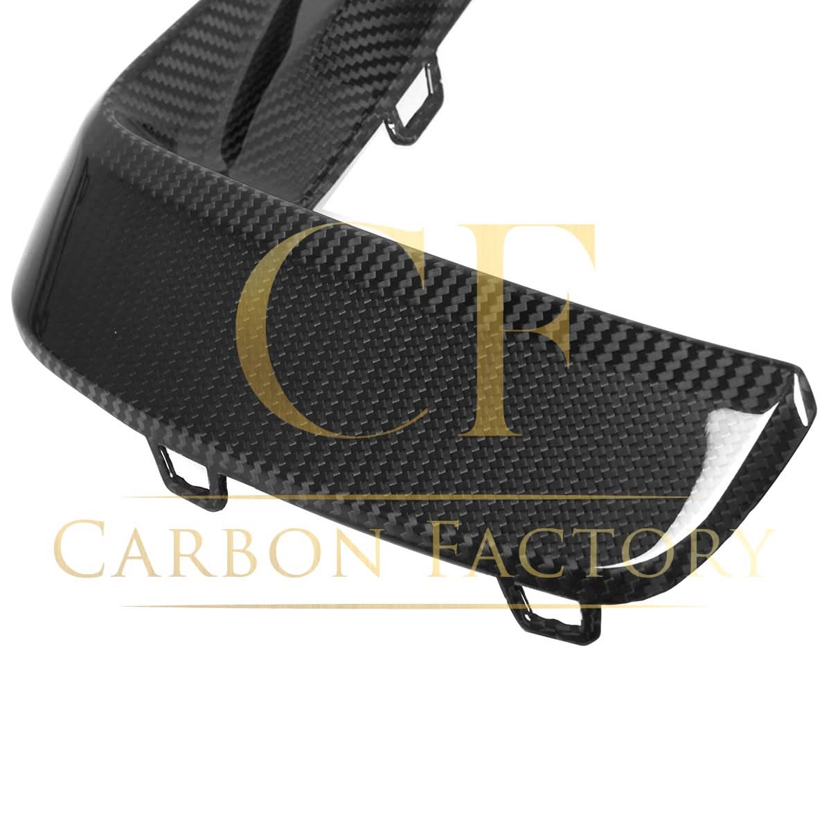 OEM Style Pre-Preg Carbon Fibre Front Bumper Trims for BMW F91 F92 F93 M8 20-Present - Carbon Factory