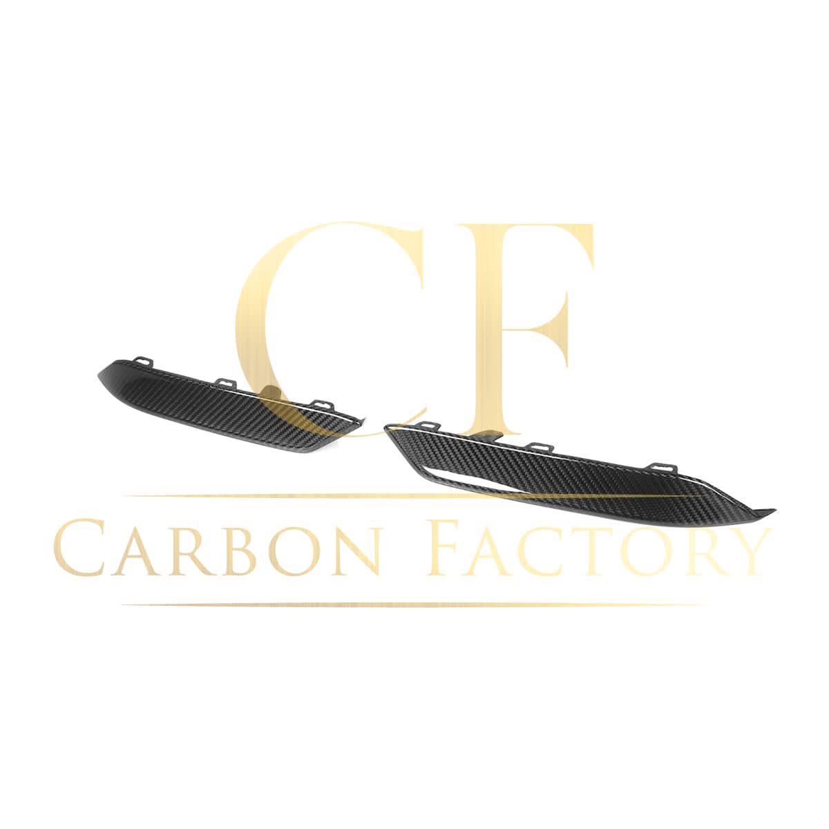 OEM Style Pre-Preg Carbon Fibre Front Vent Trims for BMW F91 F92 F93 M8 20-Present - Carbon Factory