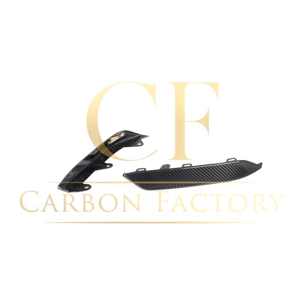 OEM Style Pre-Preg Carbon Fibre Front Vent Trims for BMW F91 F92 F93 M8 20-Present - Carbon Factory