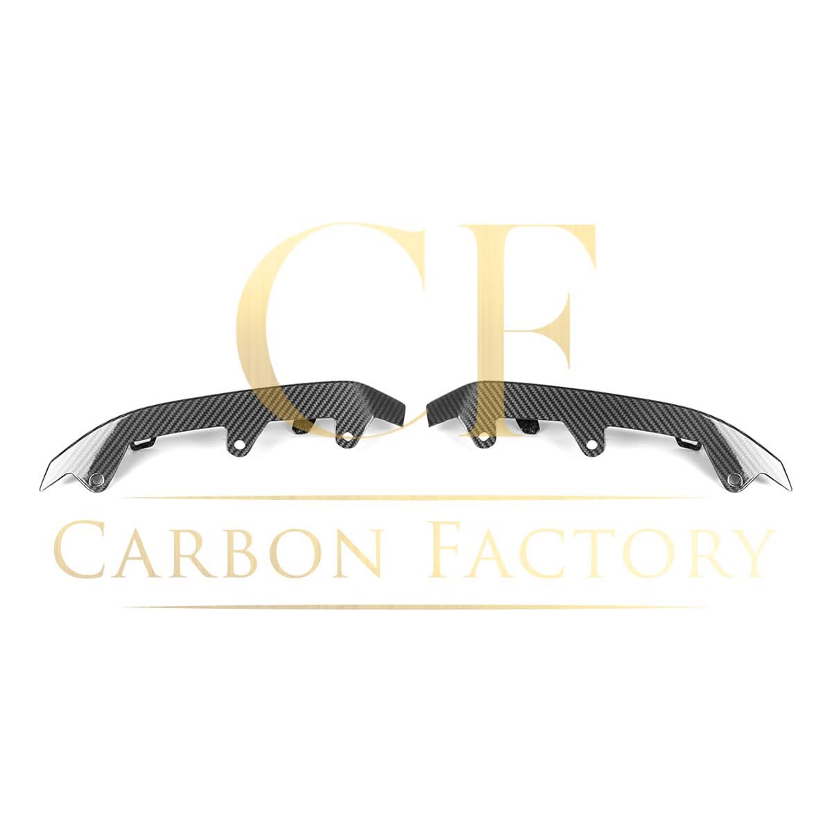 OEM Style Pre-Preg Carbon Fibre Front Vent Trims for BMW F91 F92 F93 M8 20-Present - Carbon Factory