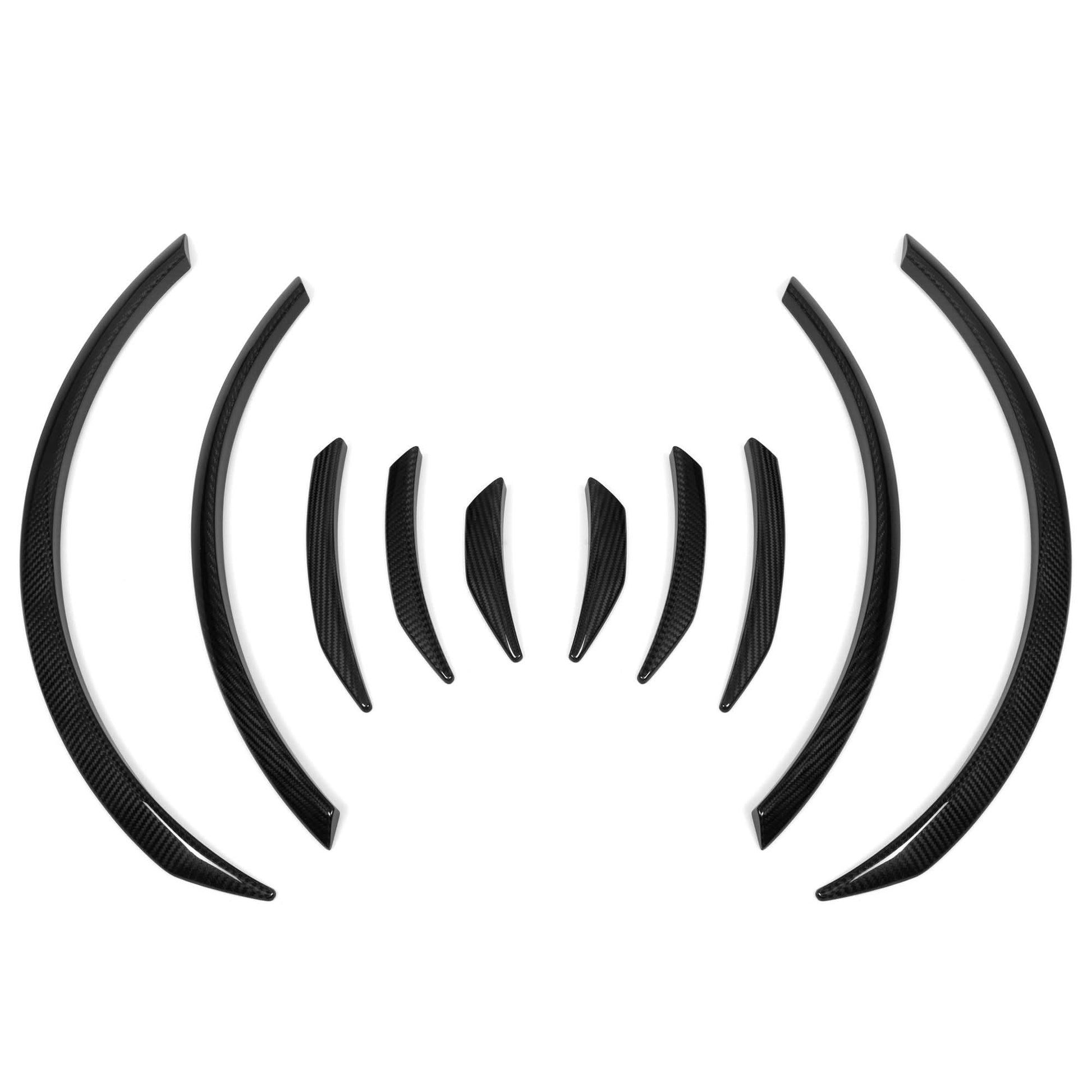 OEM Style Pre-Preg Carbon Fibre Wheel Arch Trims for BMW G26 4 Series Gran Coupe & i4 21-24 - Carbon Factory