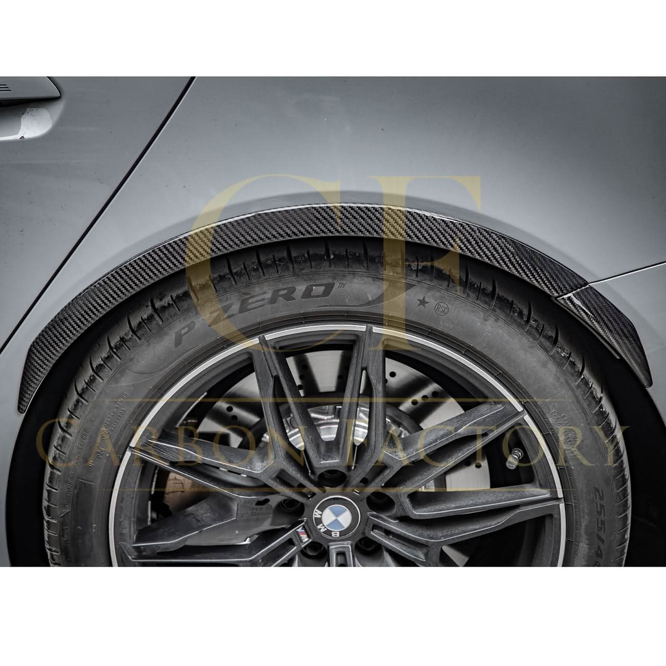 OEM Style Pre-Preg Carbon Fibre Wheel Arch Trims for BMW G26 4 Series Gran Coupe & i4 21-24 - Carbon Factory