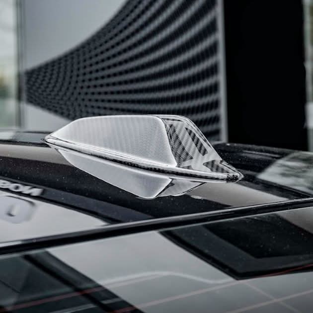 Pre-Preg Carbon Fibre Antenna Trims for BMW G87 M2 G20 3 Series LCI 23-Present - Carbon Factory