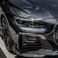 Pre-Preg Carbon Fibre Front Bumper Trims for BMW 4 Series G22 G23 20-Present - Carbon Factory