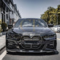 Pre-Preg Carbon Fibre Front Bumper Trims for BMW 4 Series G22 G23 20-Present - Carbon Factory