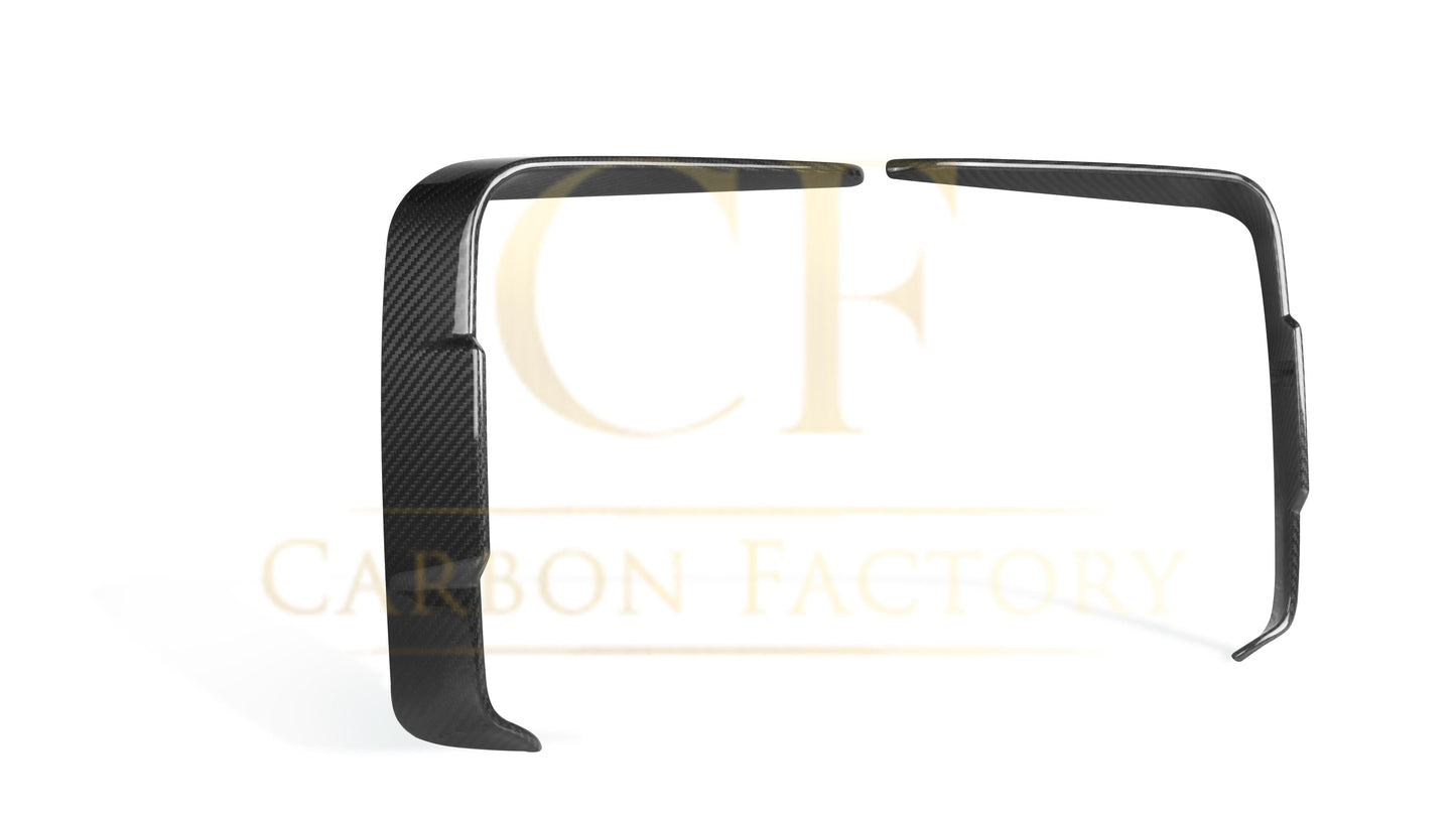 Pre-Preg Carbon Fibre Front Bumper Trims for BMW 4 Series G22 G23 20-Present - Carbon Factory