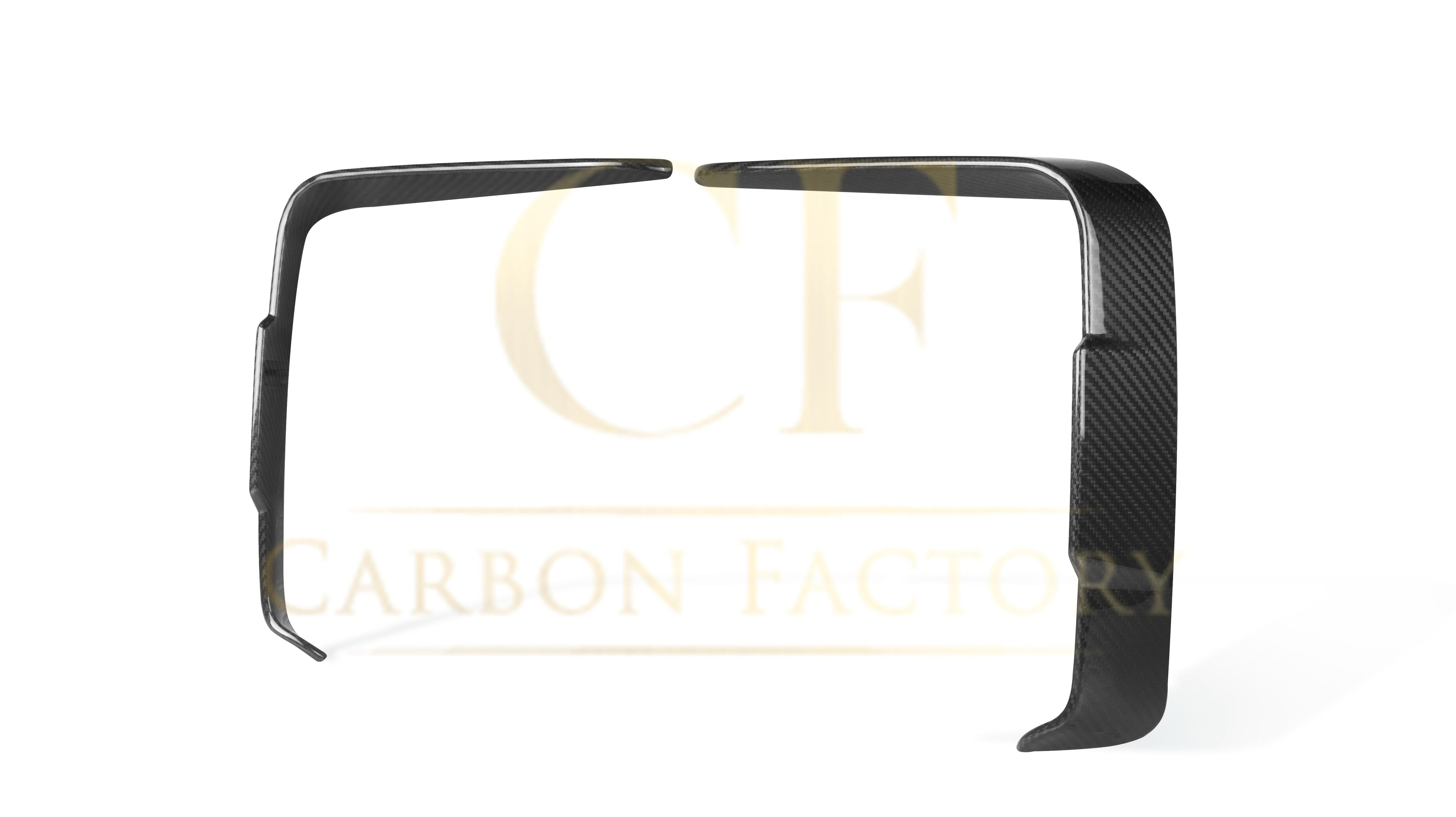 Pre-Preg Carbon Fibre Front Bumper Trims for BMW 4 Series G22 G23 20-Present - Carbon Factory