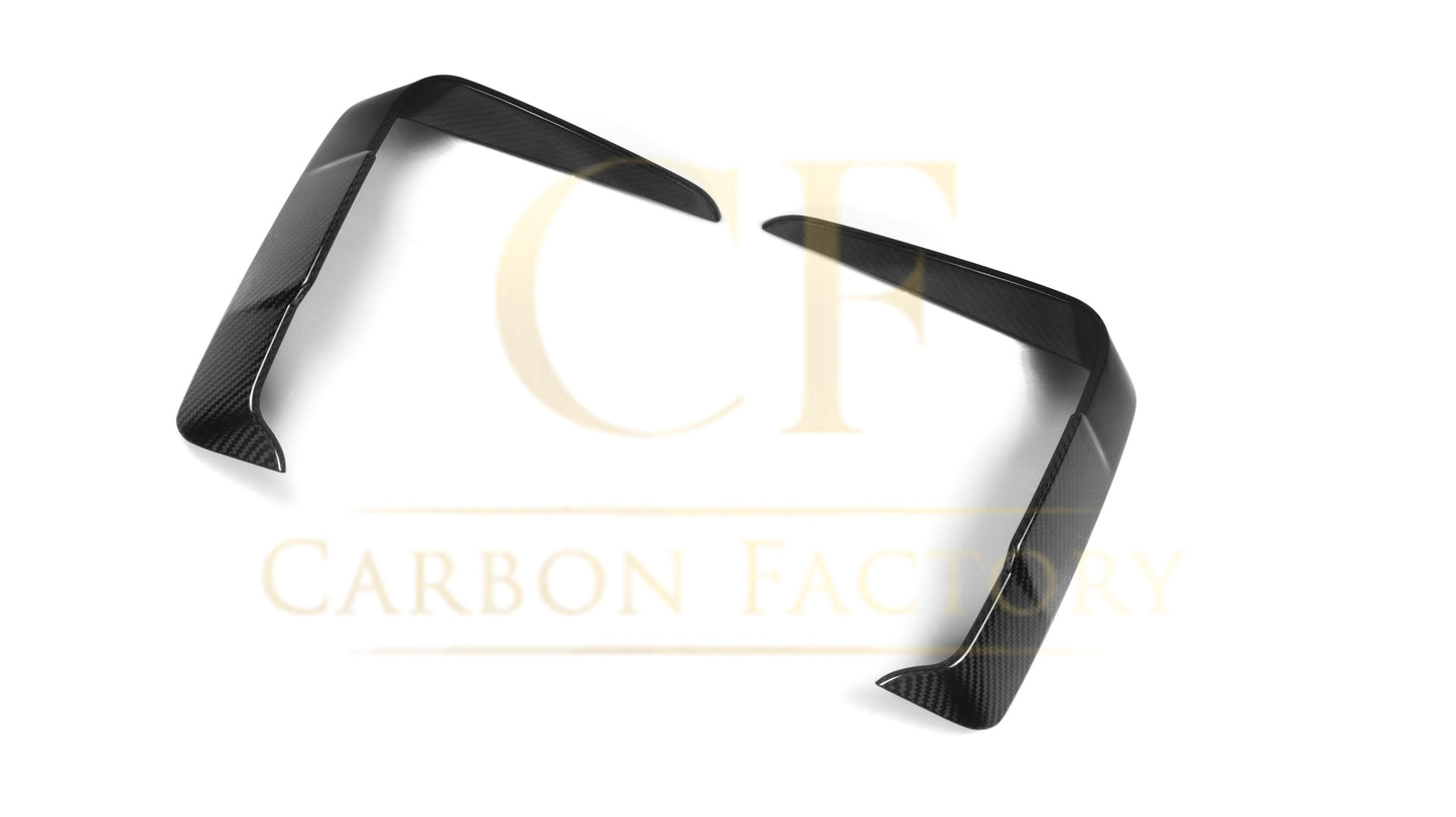 Pre-Preg Carbon Fibre Front Bumper Trims for BMW 4 Series G22 G23 20-Present - Carbon Factory