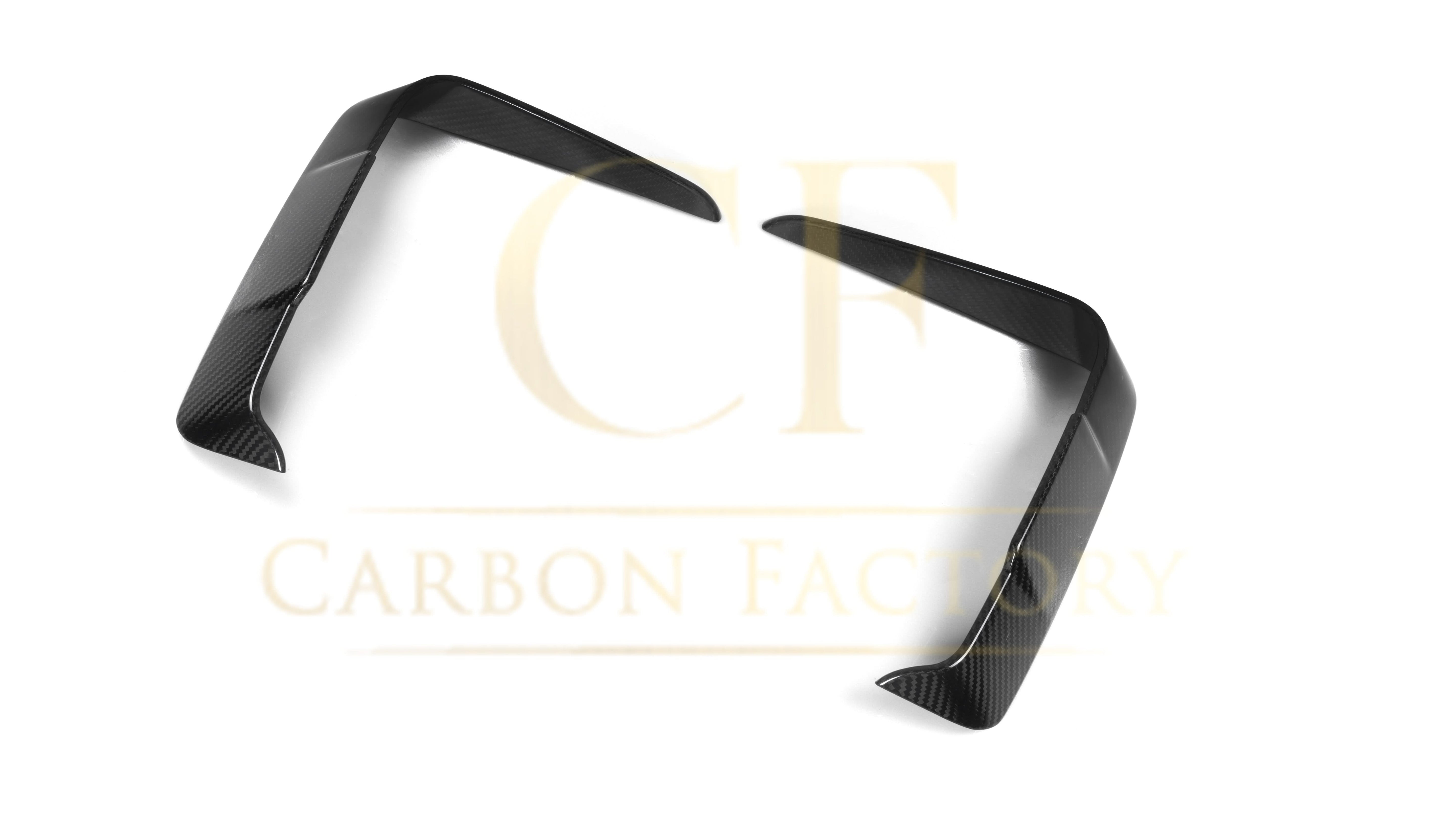 Pre-Preg Carbon Fibre Front Bumper Trims for BMW 4 Series G22 G23 20-Present - Carbon Factory