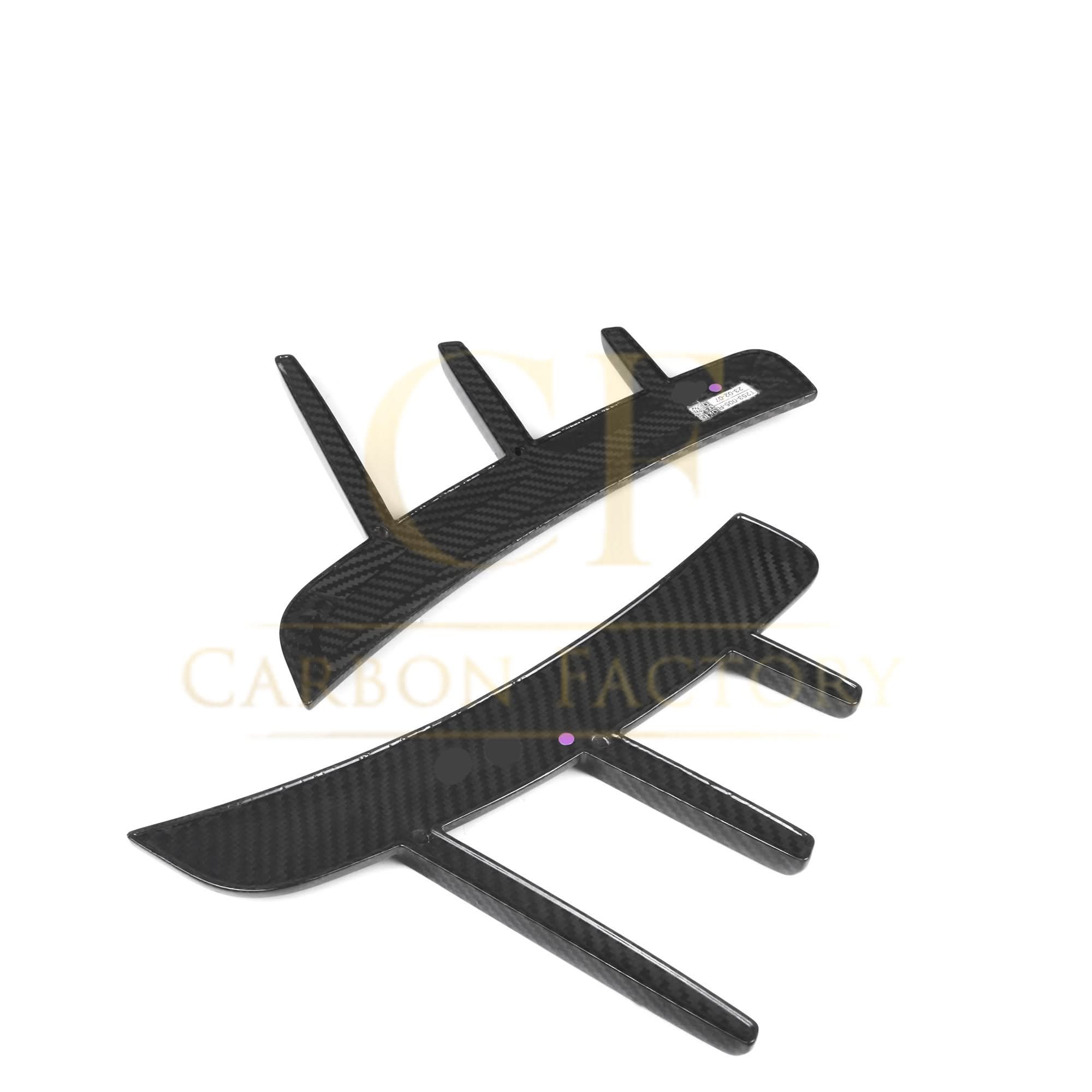 Pre-Preg Carbon Fibre Front Fender Trims for BMW 4 Series G22 G23 20-Present - Carbon Factory