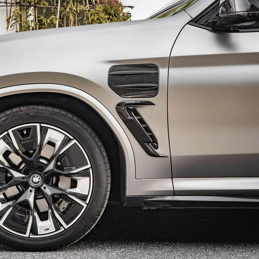 Pre-Preg Carbon Fibre Fuel Tank Cover for BMW G08 IX3 LCI 22-25 - Carbon Factory