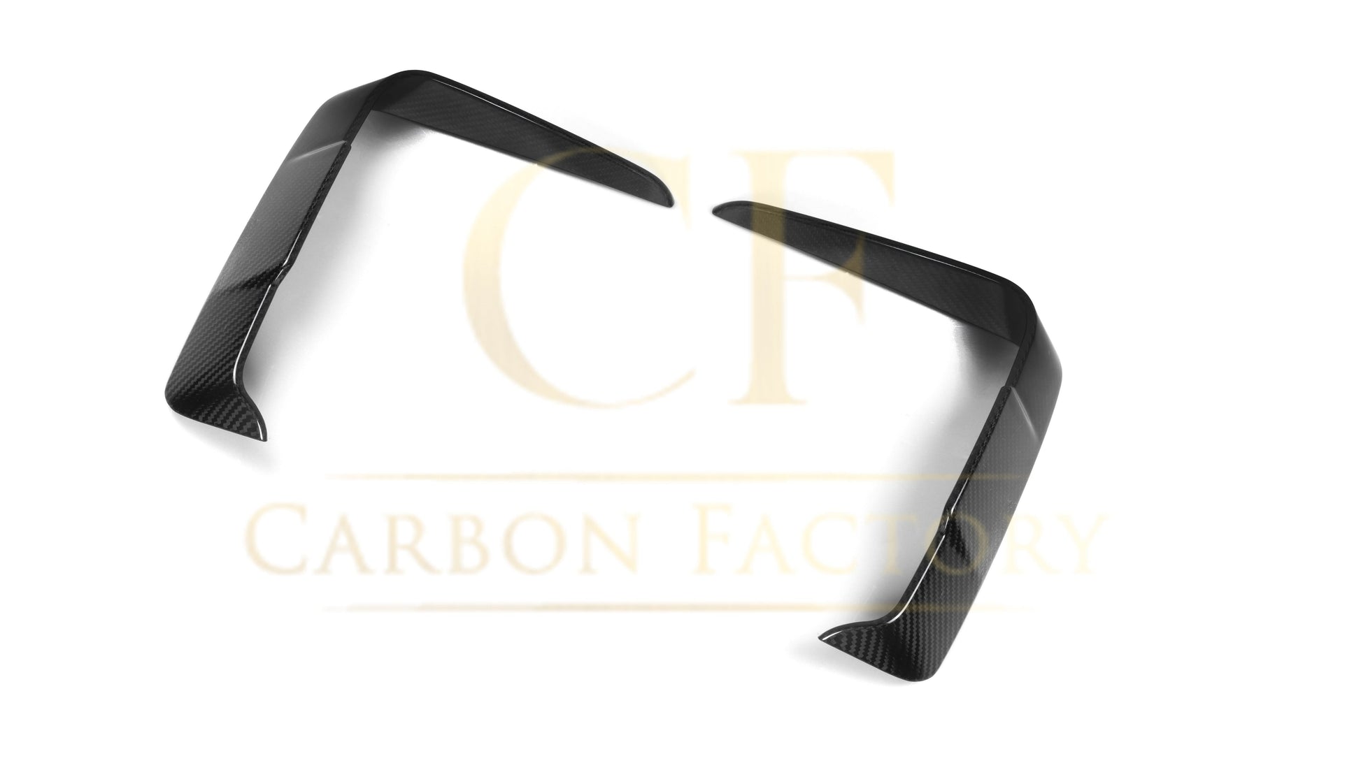 Pre-Preg Carbon Fibre Rear Bumper Trims for BMW 4 Series G22 G23 20-Present - Carbon Factory