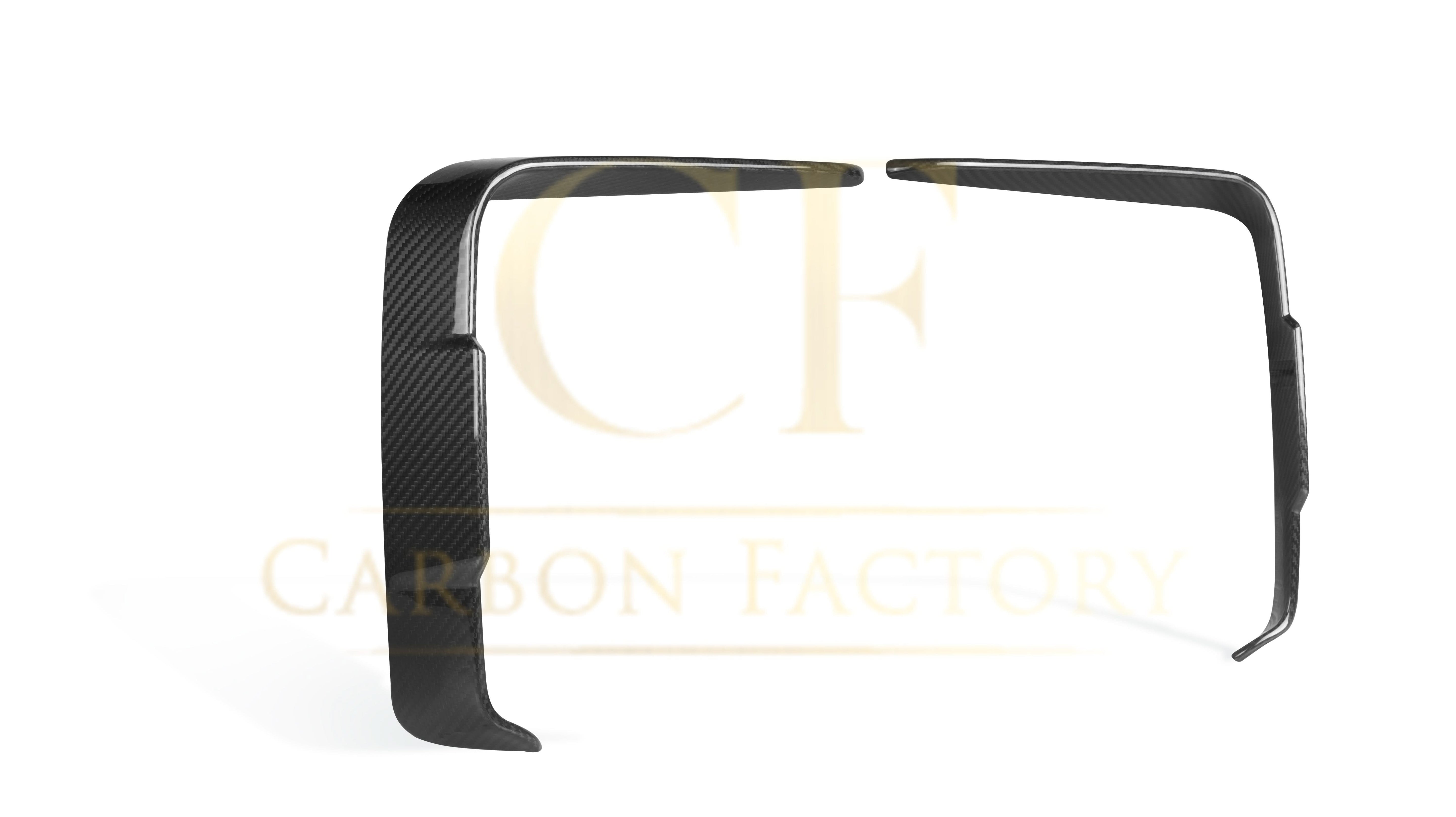 Pre-Preg Carbon Fibre Rear Bumper Trims for BMW 4 Series G22 G23 20-Present - Carbon Factory