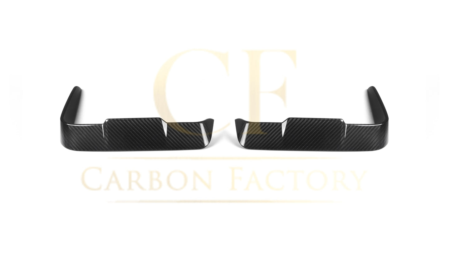Pre-Preg Carbon Fibre Rear Bumper Trims for BMW 4 Series G22 G23 20-Present - Carbon Factory