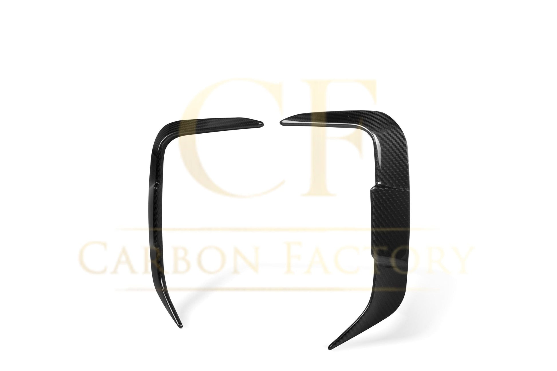 Pre-Preg Carbon Fibre Rear Canards for BMW G01 X3 LCI G08 IX3 22-25 - Carbon Factory