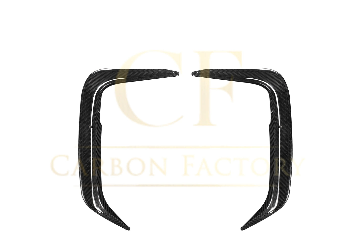 Pre-Preg Carbon Fibre Rear Canards for BMW G01 X3 LCI G08 IX3 22-25 - Carbon Factory