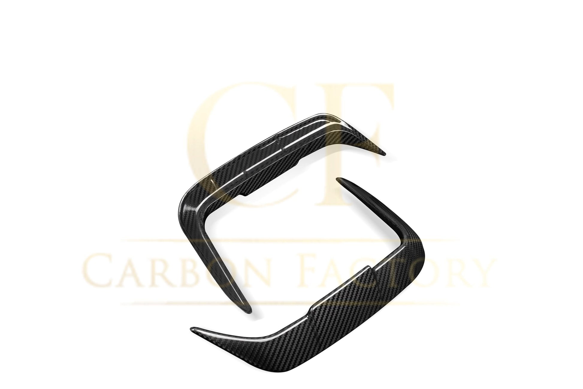 Pre-Preg Carbon Fibre Rear Canards for BMW G01 X3 LCI G08 IX3 22-25 - Carbon Factory