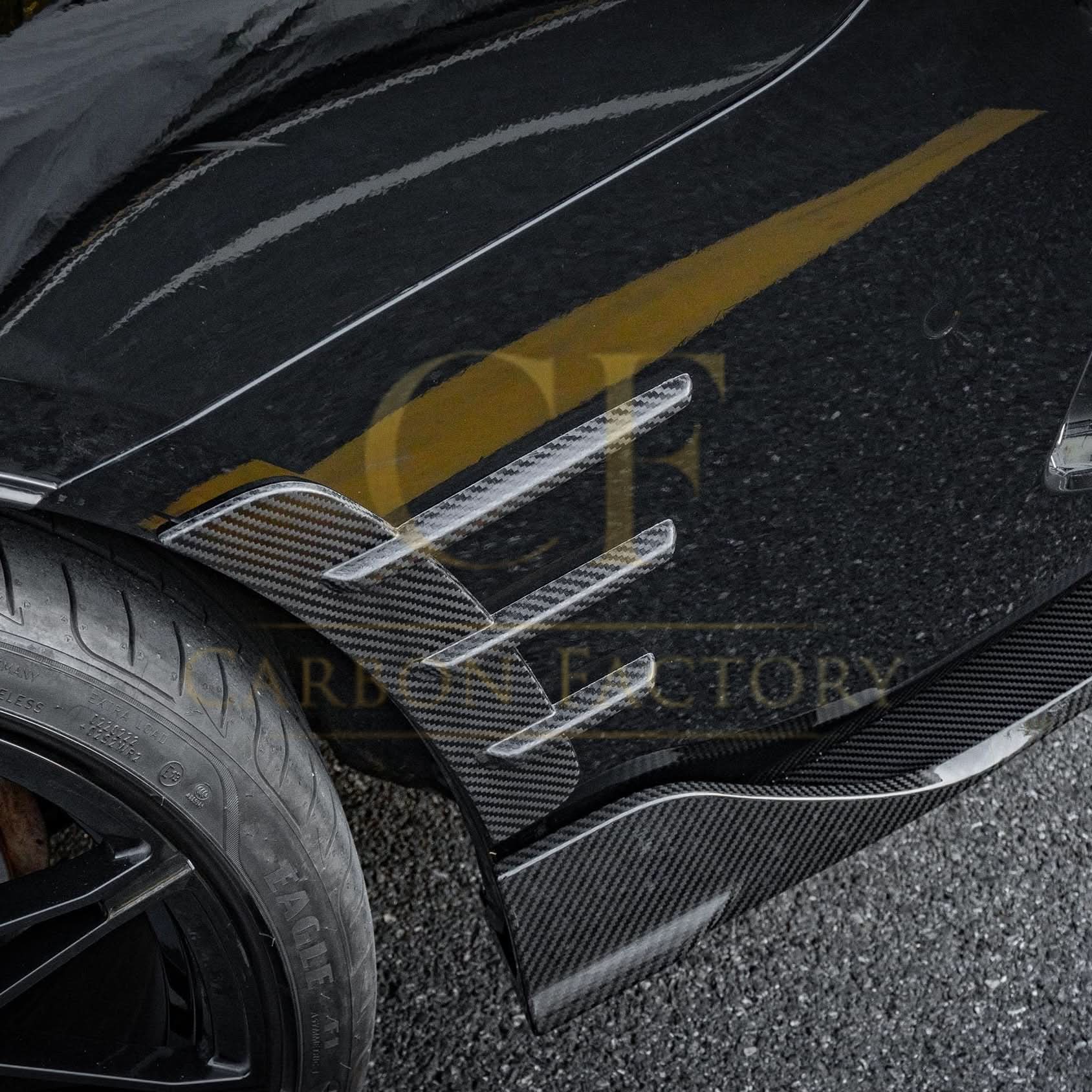 Pre-Preg Carbon Fibre Rear Fender Trims for BMW 4 Series G22 G23 20-Present - Carbon Factory