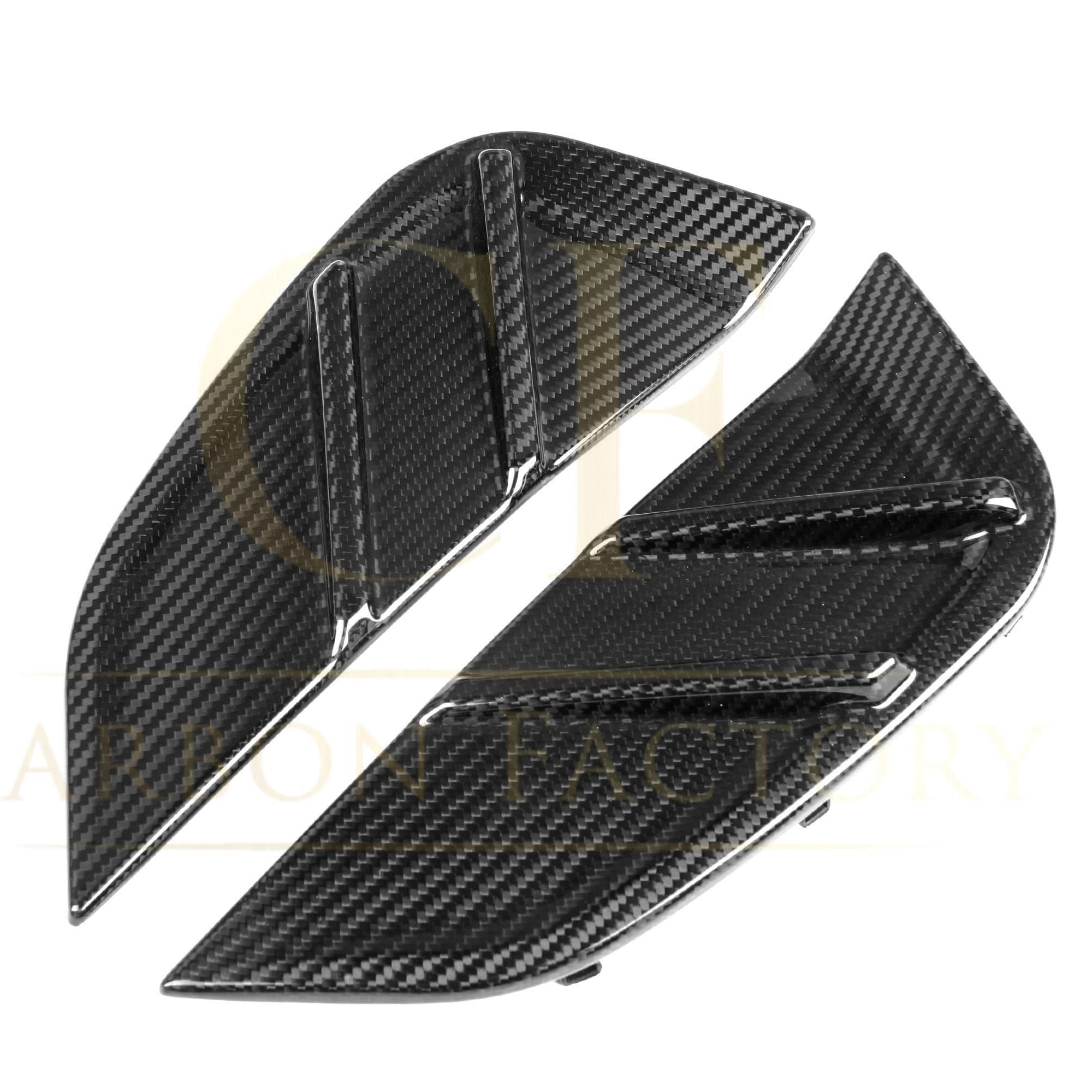 Pre-Preg Carbon Fibre Replacement Side Fender Trim for BMW G80 M3 21-Present - Carbon Factory