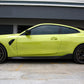 Pre-Preg Carbon Fibre Replacement Side Fender Trim for BMW G82 G83 M4 21-Present - Carbon Factory