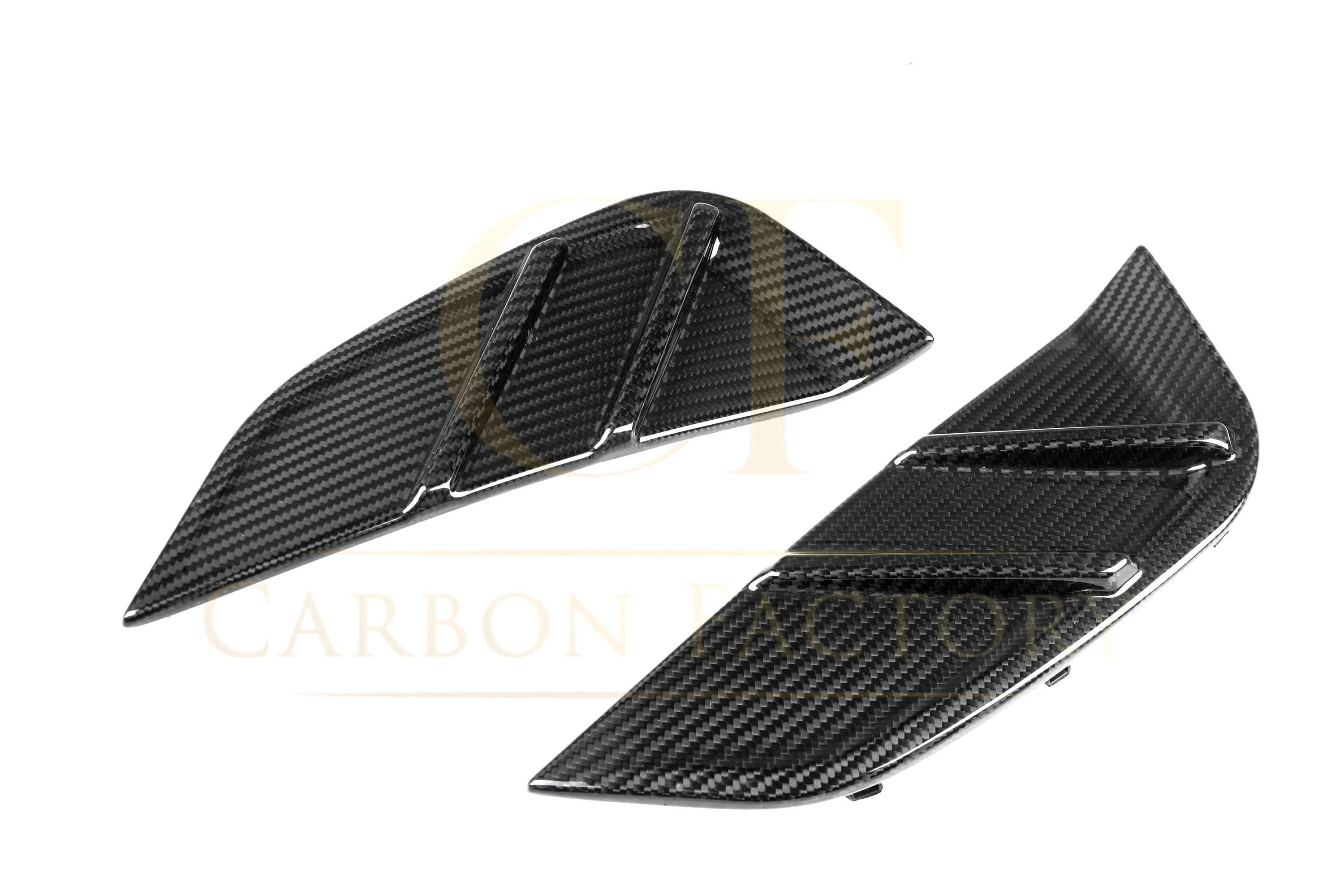 Pre-Preg Carbon Fibre Replacement Side Fender Trim for BMW G82 G83 M4 21-Present - Carbon Factory