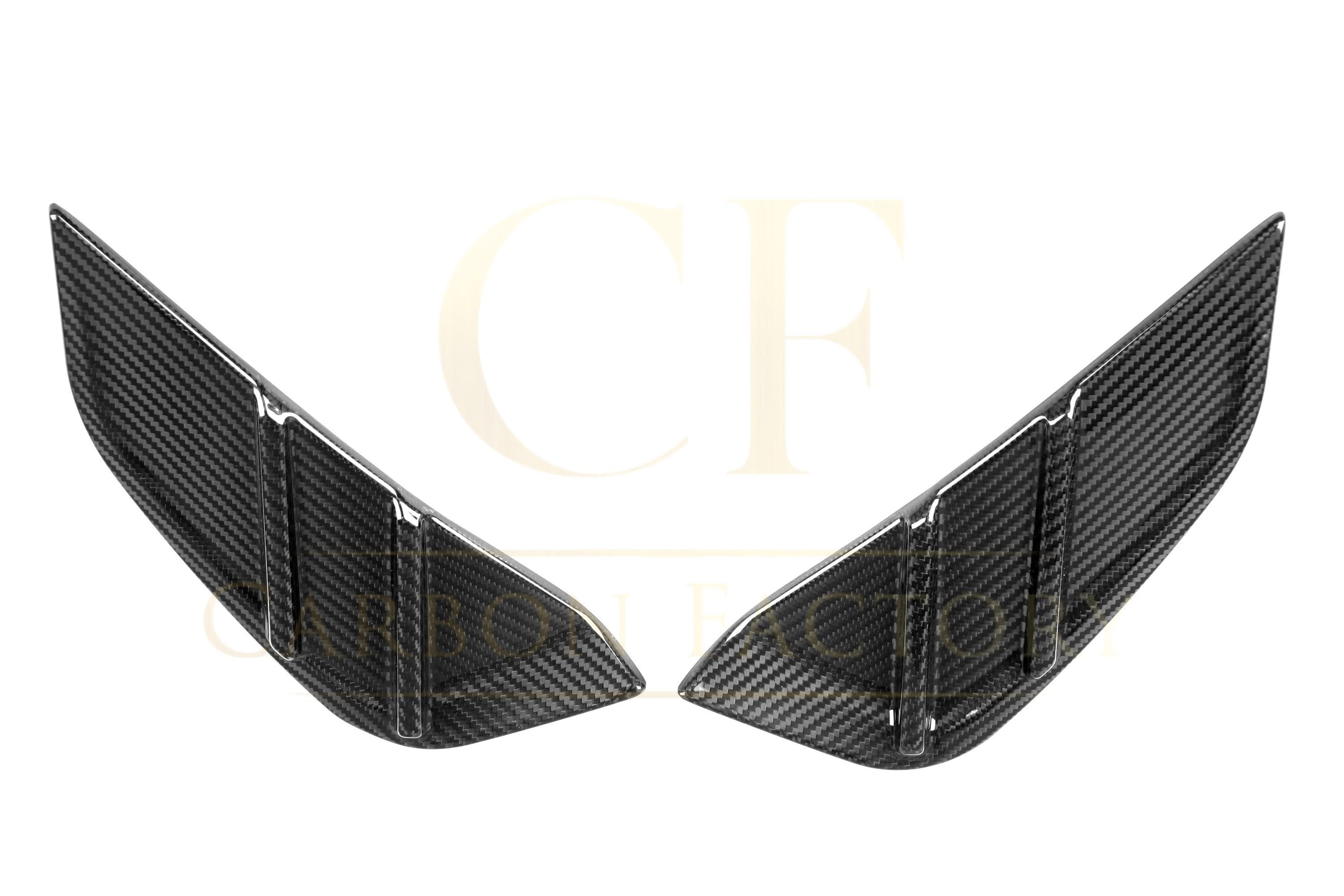 Pre-Preg Carbon Fibre Replacement Side Fender Trim for BMW G82 G83 M4 21-Present - Carbon Factory