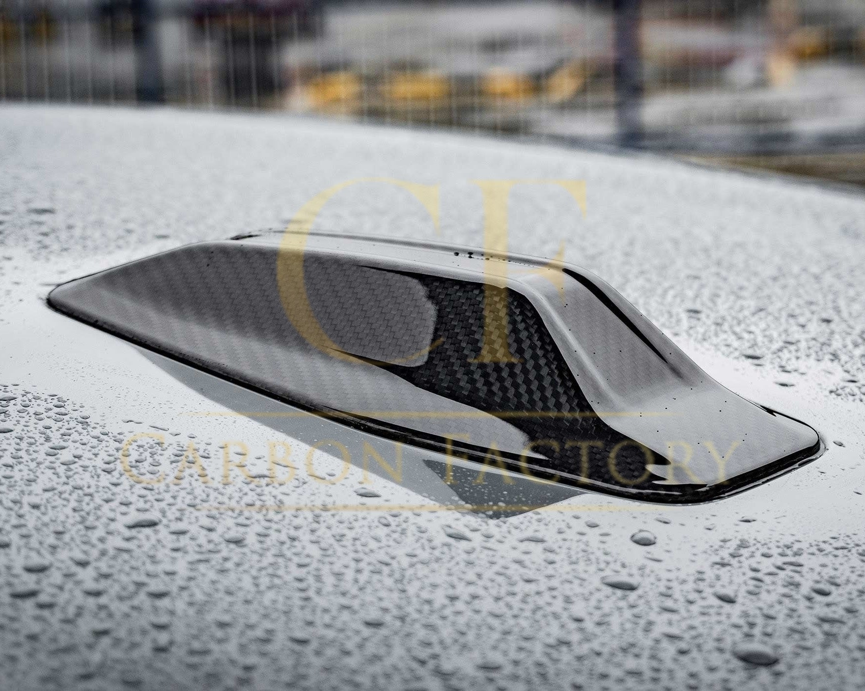 Pre-Preg Carbon Fibre Shark Fin Antenna Cover for BMW G26 4 Series Gran Coupe i4 21-25 - Carbon Factory