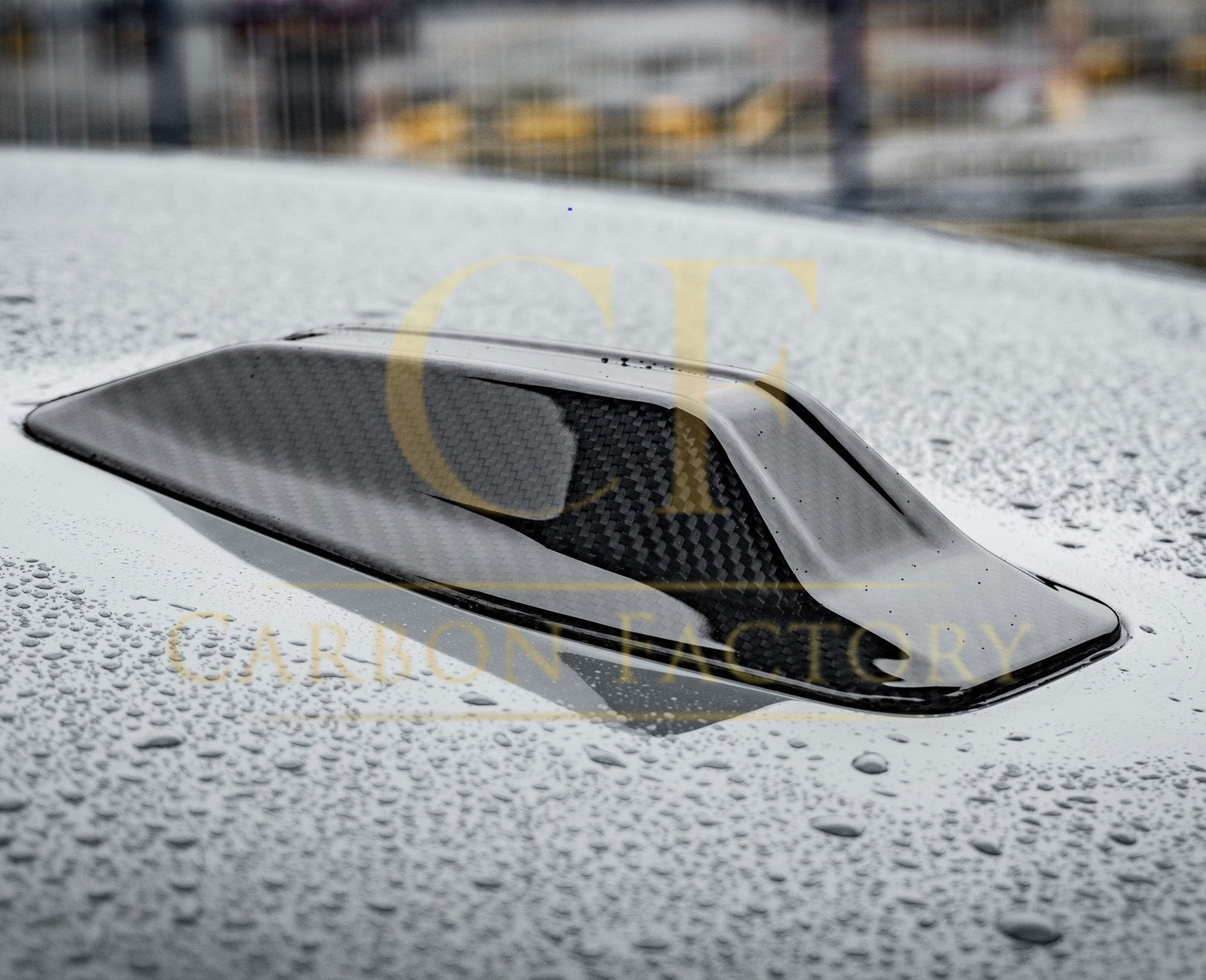 Pre-Preg Carbon Fibre Shark Fin Antenna Cover for BMW G26 4 Series Gran Coupe i4 21-25 - Carbon Factory