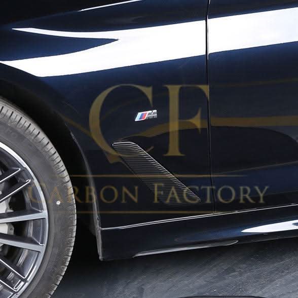 Pre-Preg Carbon Fibre Side Fender Covers for BMW G30 5 Series M Sport 17-23 - Carbon Factory