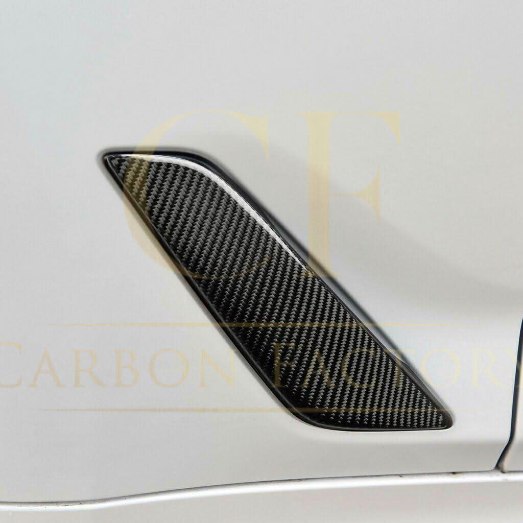 Pre-Preg Carbon Fibre Side Fender Covers for BMW G30 5 Series M Sport 17-23 - Carbon Factory