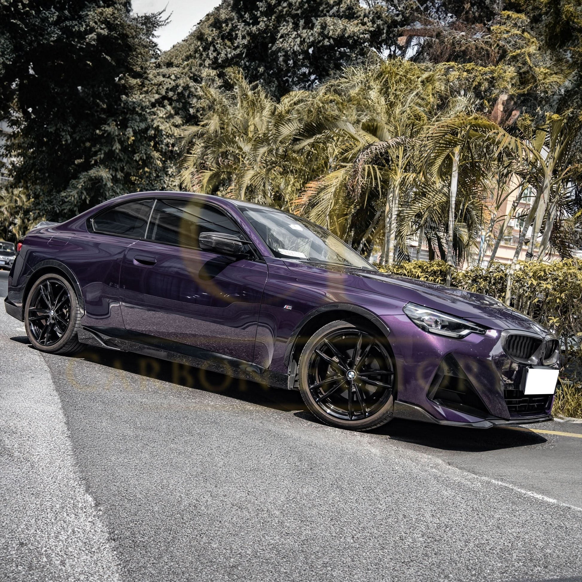 Pre-Preg Carbon Fibre Wheel Arch Trims for BMW 2 Series G42 Coupe 21-Present - Carbon Factory