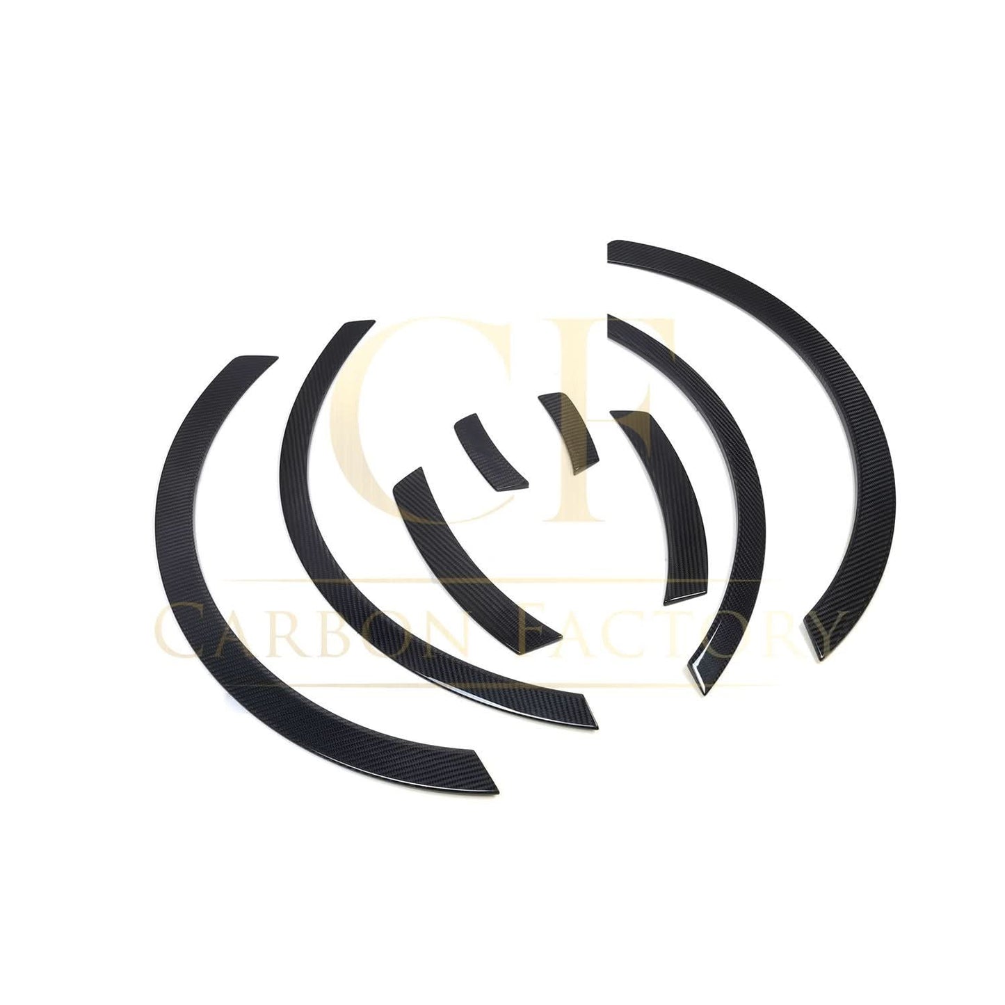 Pre-Preg Carbon Fibre Wheel Arch Trims for BMW 2 Series G42 Coupe 21-Present - Carbon Factory