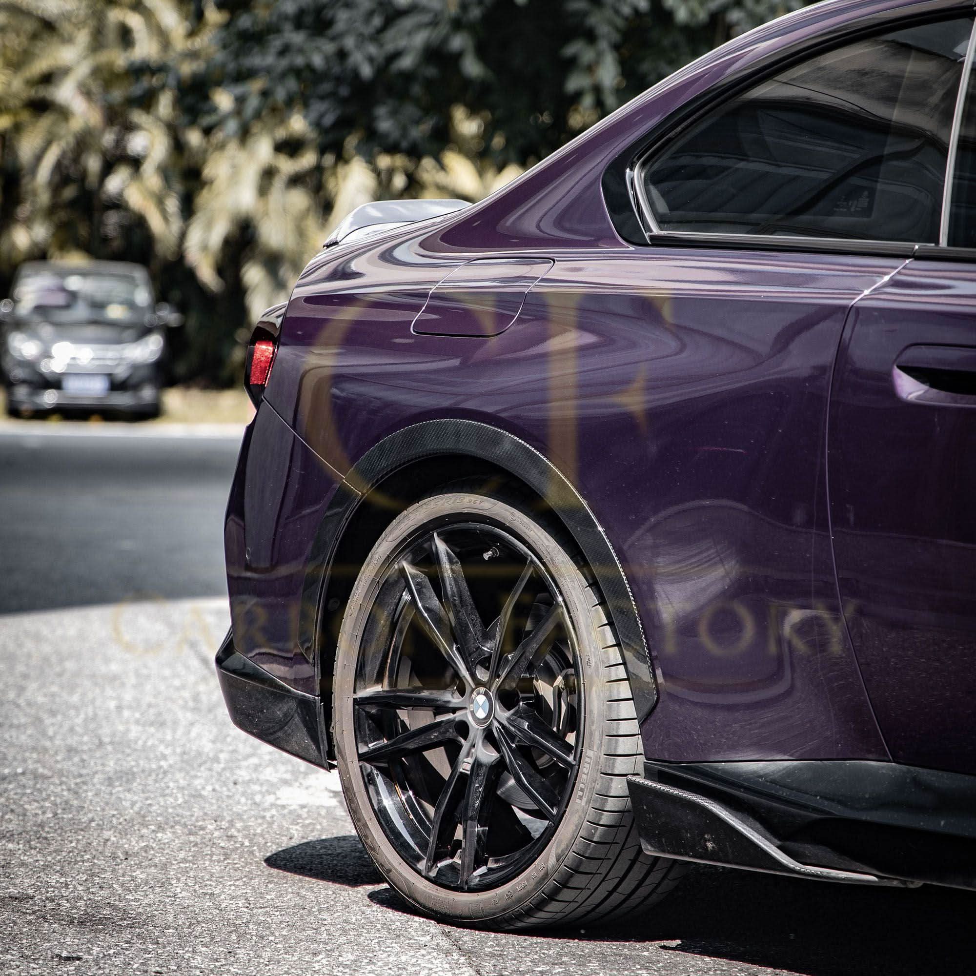 Pre-Preg Carbon Fibre Wheel Arch Trims for BMW 2 Series G42 Coupe 21-Present - Carbon Factory