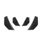 SQ Style Pre-Preg Carbon Fibre Front Bumper Canards for BMW F87 M2 13-17 - Carbon Factory