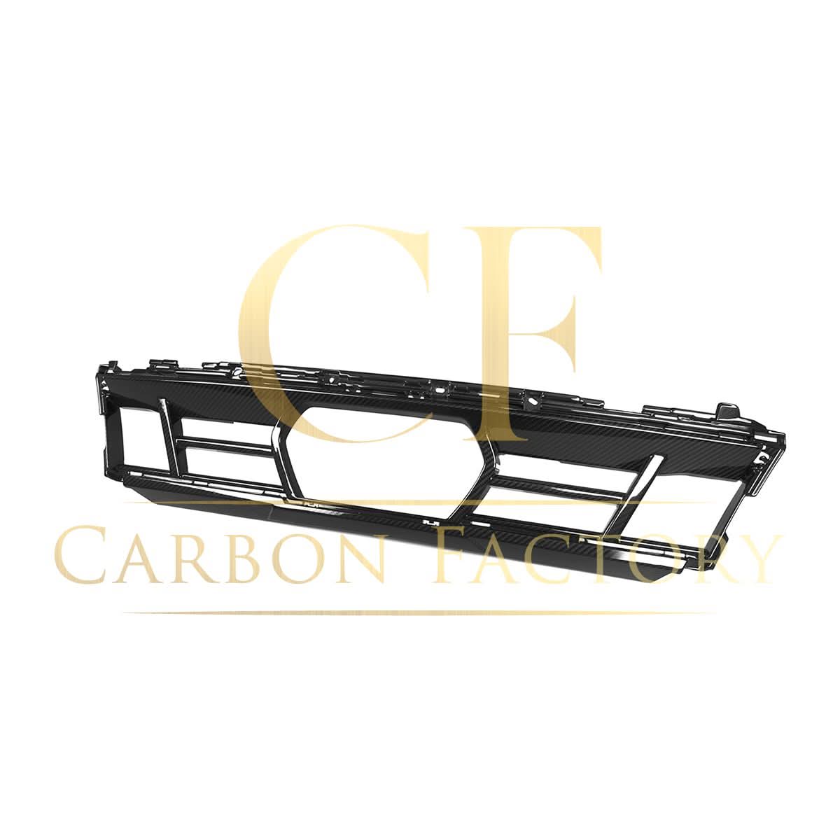SQ Style Pre-Preg Carbon Fibre Front Centre Trims for BMW G05 X5 LCI 23-25 - Carbon Factory